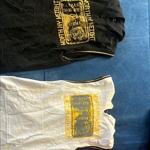 Worthy My Weight Black and White Hoodies